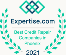 Expertise.com Award for Best Credit Repair Companies in Phoenix 2021